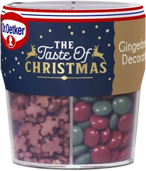 Dr. Oetker The Taste of Christmas Gingerbread Decoration -koristerakeet 76g
