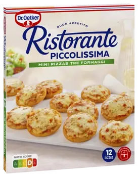 Dr. Oetker Risto Piccolissima Tre Formaggi 12er