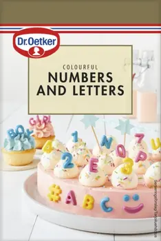 Dr. Oetker Värikkaat kirjaimet & numerot 48 g