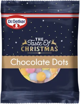 Dr. Oetker Chocolate Dots-koristerakeet 16 g
