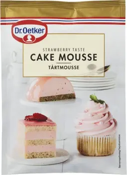 Dr. Oetker Mansikanmakuinen kakkumousse 96 g