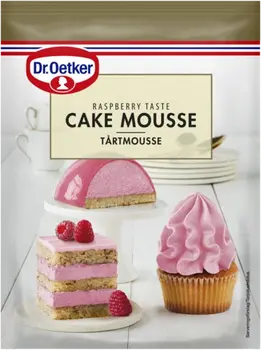 Dr. Oetker Kakkumousse vadelmanmakuinen 90g 15