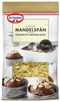 Dr. Oetker Paahdettu mantelilastu 50 g