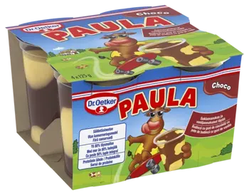 Dr. Oetker PAULA Suklaavanukas ja vaniljanmakuiset täplät 4 x 125 g