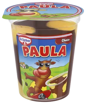 Dr. Oetker PAULA Suklaanmakuinen vanukas ja vaniljanmakuiset täplät 125 g