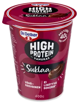 Dr. Oetker High Protein - vanukas suklaa 400 g