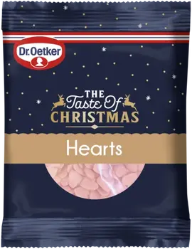 Dr. Oetker Hearts-koristerakeet 16 g