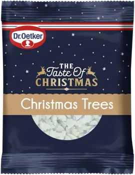 Dr. Oetker Christmas trees-koristelurakeet 15g