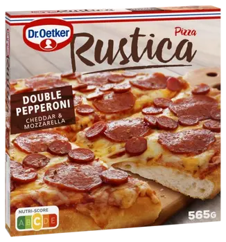 Dr. Oetker Rustica Double Pepperoni 565 g