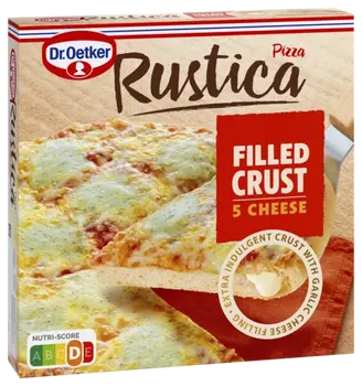 Dr. Oetker Rustica Filled Crust 5 Cheese 505g
