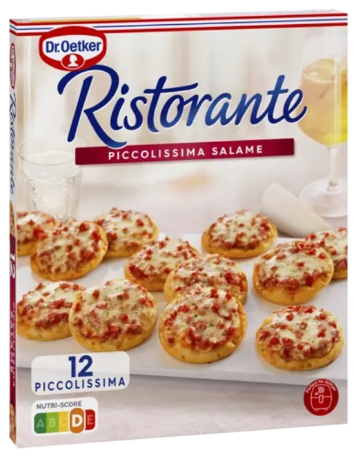 Dr. Oetker Ristorante Piccolissima Salame 12er
