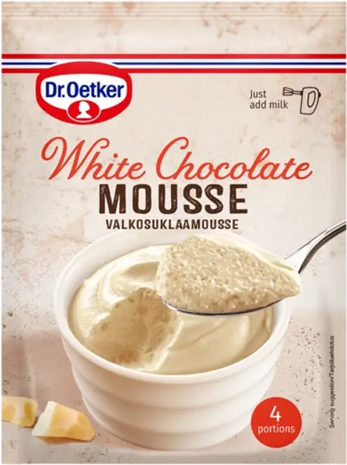 Dr. Oetker Valkosuklaamoussejauhe 70 g