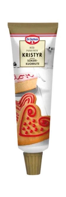 Dr. Oetker Punainen Sokerikuorrute 125g