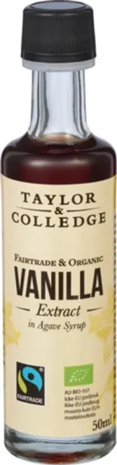 Dr. Oetker Taylor&Colledge Vanilla Extract Luomu -vaniljauute 50 ml