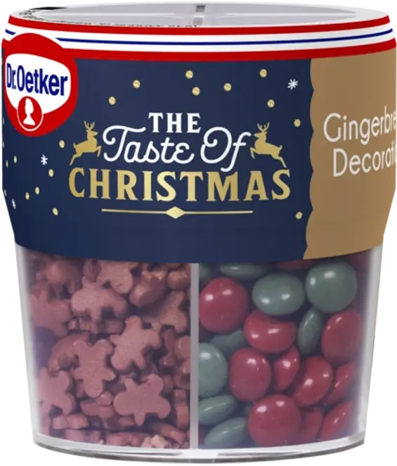 Dr. Oetker The Taste of Christmas Gingerbread Decoration -koristerakeet 76g
