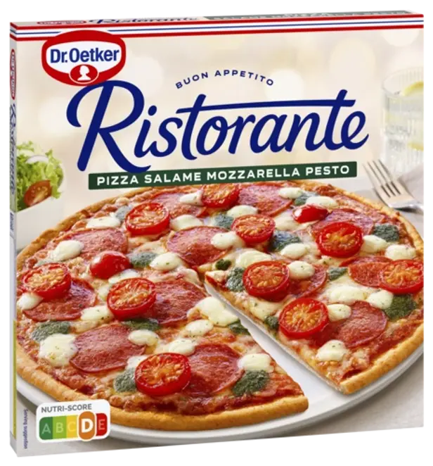 Dr. Oetker Ristorante Salame Mozzarella Pesto 360g