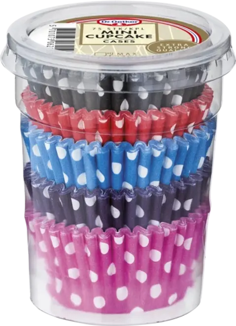 Dr. Oetker Mini Cupcake vuoat 75 kpl