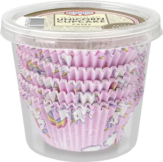 Dr. Oetker Unicorn Cupcake vuoat 50 kpl