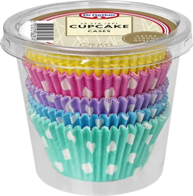 Dr. Oetker Cupcake vuoat 50 kpl