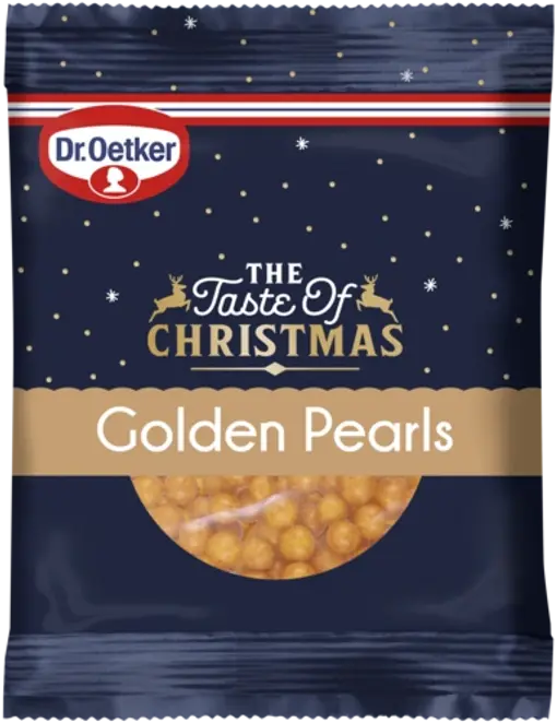 Dr. Oetker Golden Pearls -koristerakeet 17 g