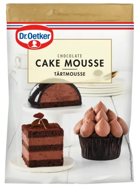 Dr. Oetker Suklaanmakuinen kakkumousse 130 g