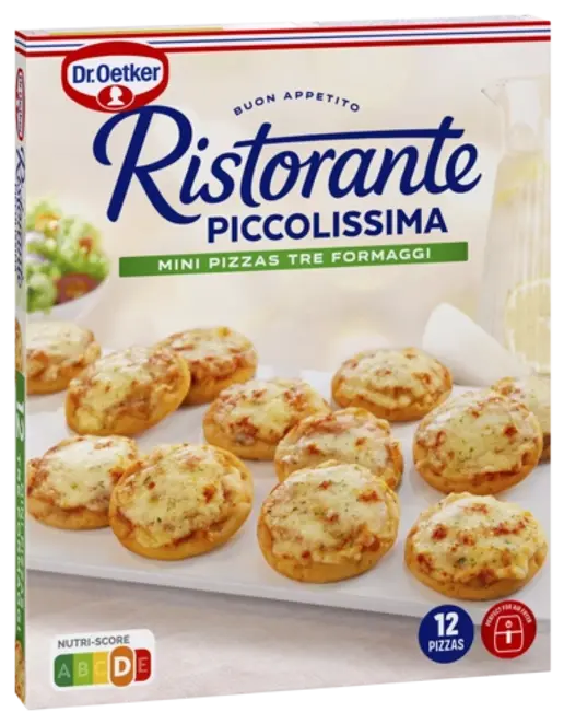 Dr. Oetker Risto Piccolissima Tre Formaggi 12er