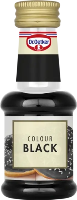 Dr. Oetker Musta elintarvikeväri 30 ml