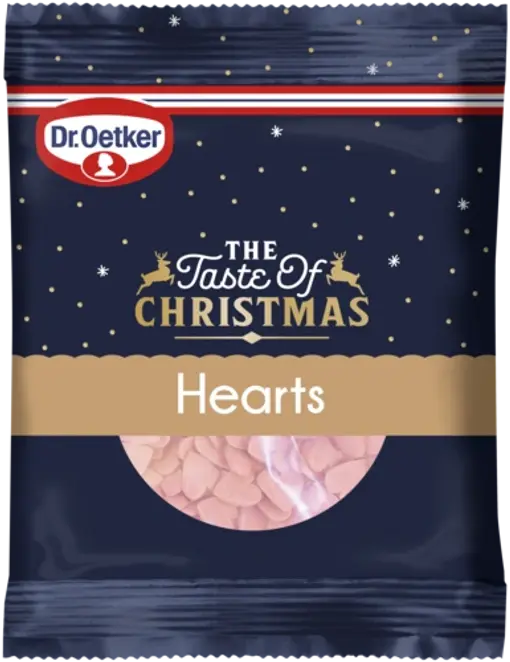 Dr. Oetker Hearts-koristerakeet 16 g