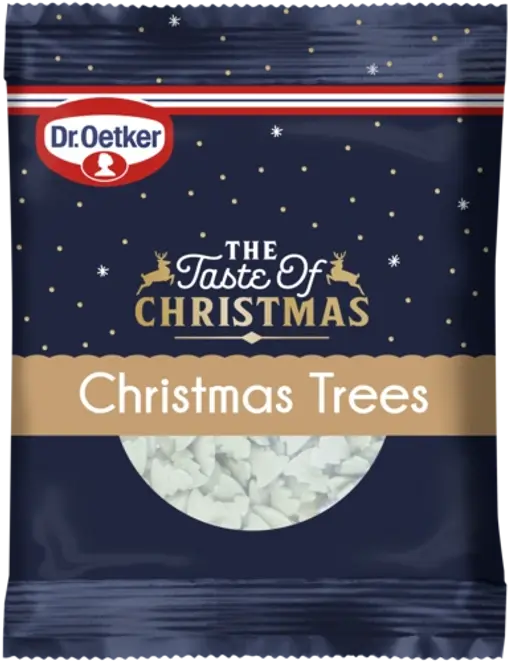 Dr. Oetker Christmas trees-koristelurakeet 15g