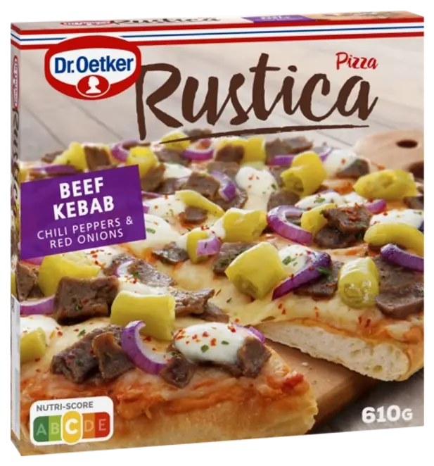 Dr. Oetker Rustica Beef Kebab 610 g