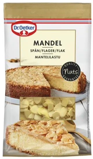 Dr. Oetker Mantelilastuja (100 g)