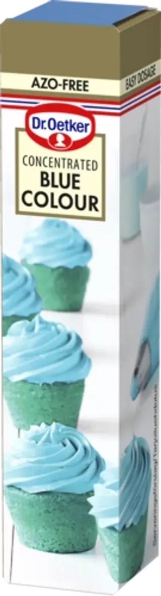 Dr. Oetker Sinistä geeliväriä