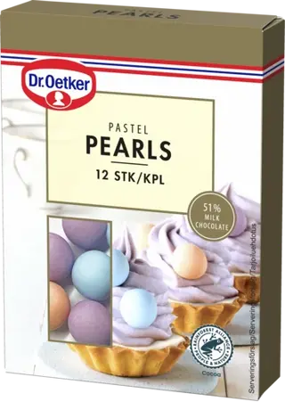 Dr. Oetker Pastel Pearls -suklaakoristeita
