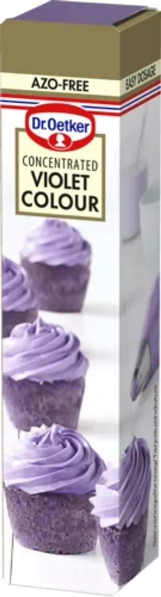 Dr. Oetker Violettia geeliväriä