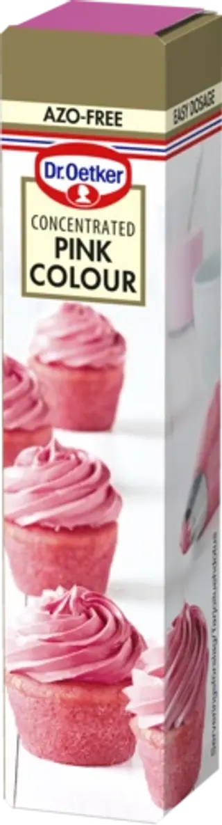 Dr. Oetker Pinkkiä geeliväriä