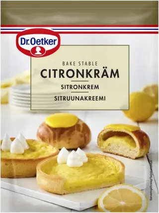 Dr. Oetker Paistonkestävää Sitruunakreemiä