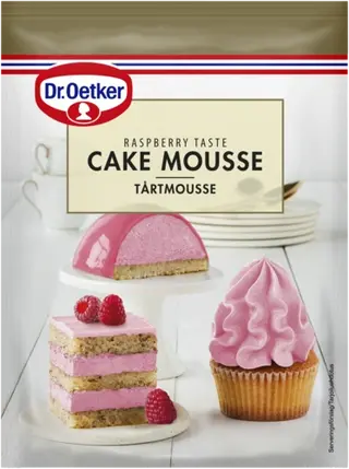 Dr. Oetker Vadelmakakkumoussea