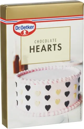 Dr. Oetker Chocolate Hearts -suklaasydämiä