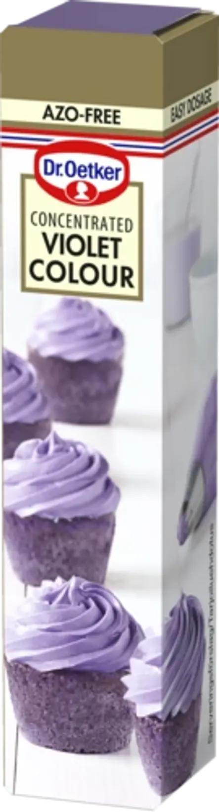 Dr. Oetker Violettia geeliväriä