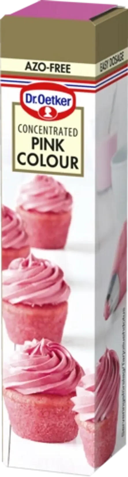 Dr. Oetker Pinkkiä geeliväriä