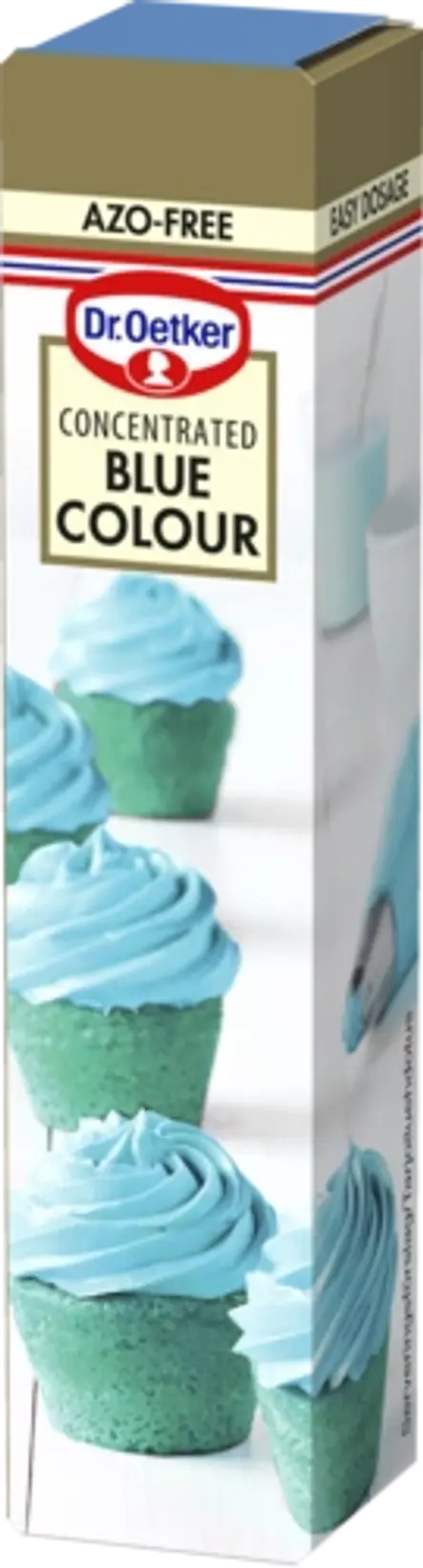Dr. Oetker Sinistä geeliväriä