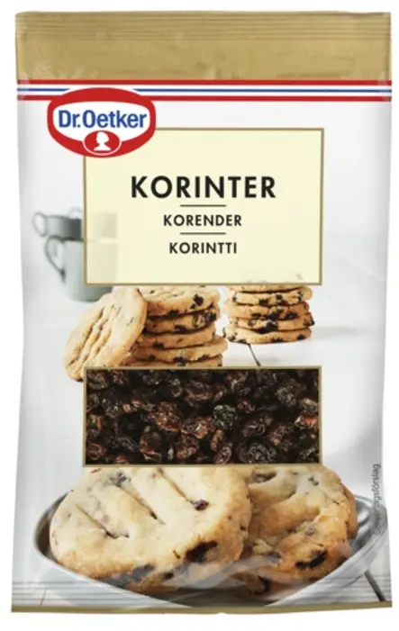 Dr. Oetker Korintteja (n. 1 dl)