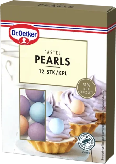 Dr. Oetker Pastel Pearls -suklaakoristeita