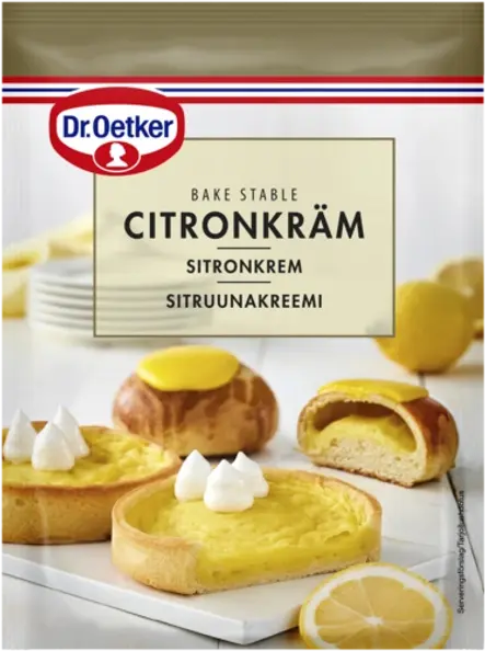 Dr. Oetker Paistonkestävää Sitruunakreemiä