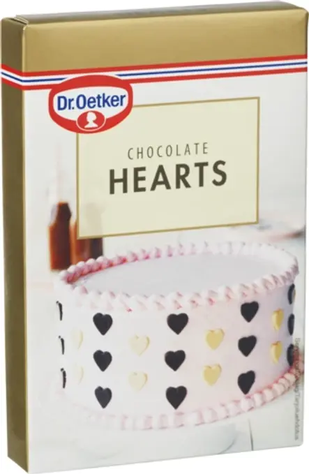 Dr. Oetker Chocolate Hearts -suklaasydämiä