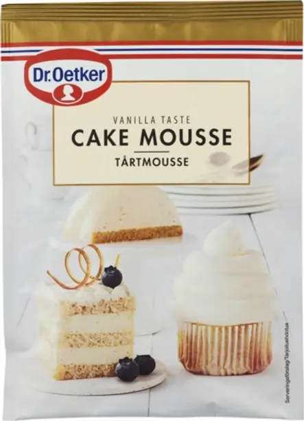 Dr. Oetker Vaniljakakkumoussea (¾ dl)