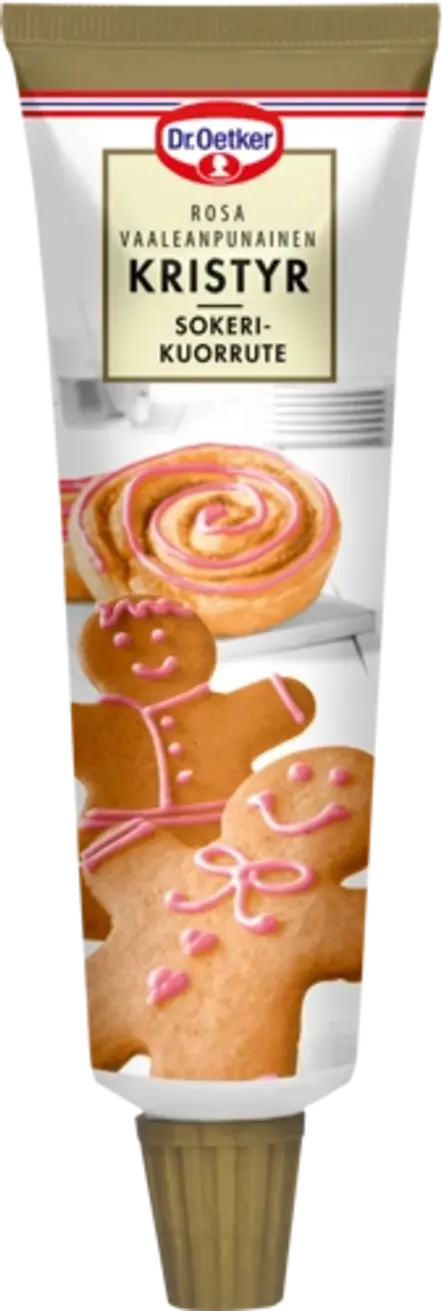 Dr. Oetker Vaaleanpunaista Sokerikuorrutetta (vaihtoehto suklaalle)