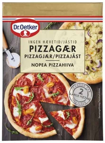 Dr. Oetker Nopea pizzahiiva -seosta