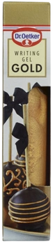 Dr. Oetker Writing Gel Gold –koristelugeeli 19 g