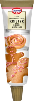 Dr. Oetker Vaaleanpunainen sokerikuorrute 125 g